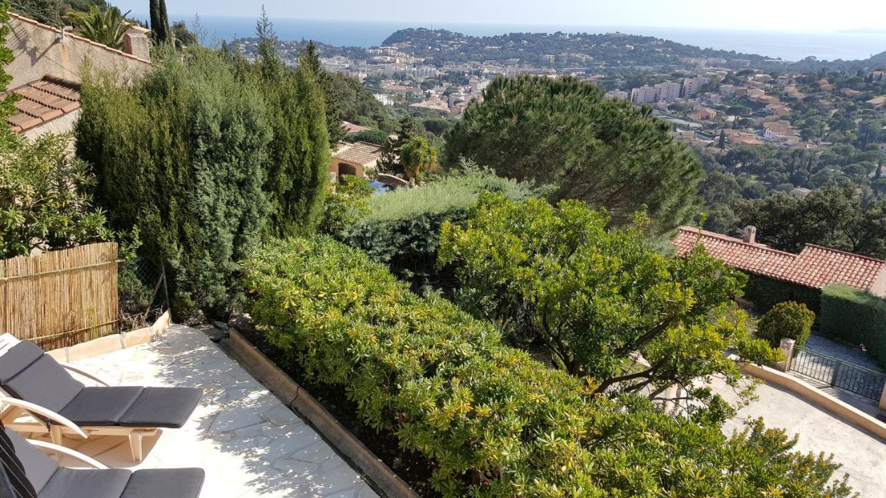 Appartement Rez De Jardin Dans Villa Vue Mer Cavalaire-sur-Mer Eksteriør billede